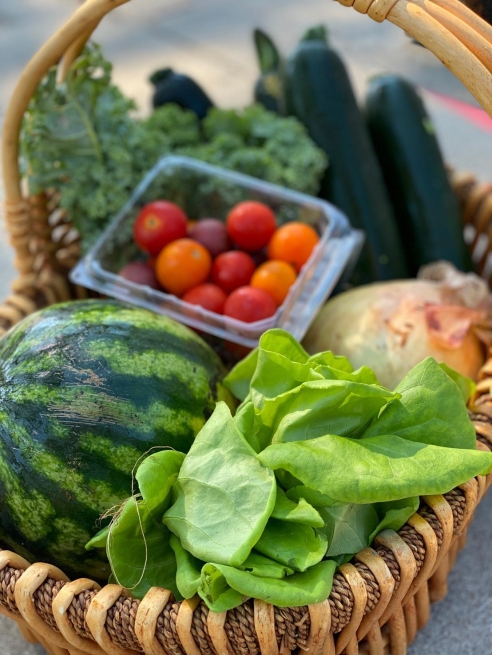 Aha Farm Fresh Box Watermelon Lettuce Cherry Tomato