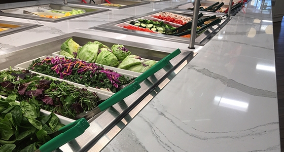 Penn Hospital Salad Bar With Colored Tongs Newsletters